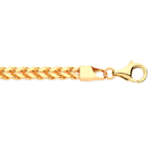 9K Yellow Gold Franco Chain (Size - 20) With Lobster Clasp, Gold Wt. 3.80 Gms