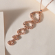 RACHEL GALLEY Versa Collection - 18K Vermeil Rose Gold Overlay Sterling Silver Pendant with Chain (Size 16/18/20)