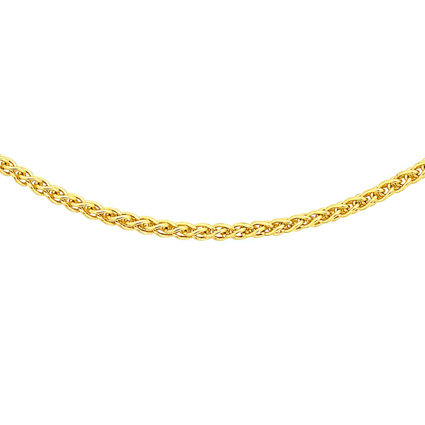 Close Out Deal  18K Yellow Gold Spiga Chain (Size 16)