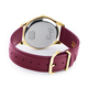 Henry London Holborn Ladies Watch with Burgundy Lamb Leather Strap