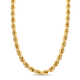 RACHEL GALLEY - Hatton Garden Close Out Deal-  9K Yellow Gold Rope Necklace (Size - 20) With Lobster Clasp, Gold Wt. 6.70 Gms