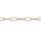 Hatton Garden Close Out- 9K Yellow Gold Paper Clip Necklace (Size - 20) with Lobster Clasp, Gold Wt. 4.50 Gms