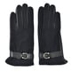 Genuine leather gloves - Black