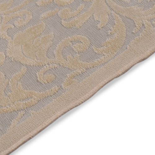 Vivaz Collection Jaal Damask Pattern Jacquard Carpet Size 75x150 Cm