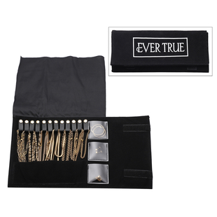 Ever True: 16 Piece Jewellery Set - 6 Necklace, 6 Bracelet, 2 Pairs Earrings, 1 Magnetic Clasp with Extender and Pouch