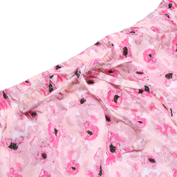 2 Piece Set - Amanda Paige Pink Colour Knit Pyjama and Long Sleeve Top (Size XL, 20-22)