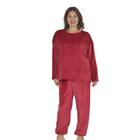 Fleece Loungewear (Size 10-18) - Burgundy