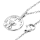 One Time Close Out Deal- Sterling Silver Bear Pendant with Chain (Size 20)