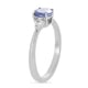 RHAPSODY 950 Platinum AAAA Tanzanite and Diamond (VS/E-F) Ring 1.00 Ct.