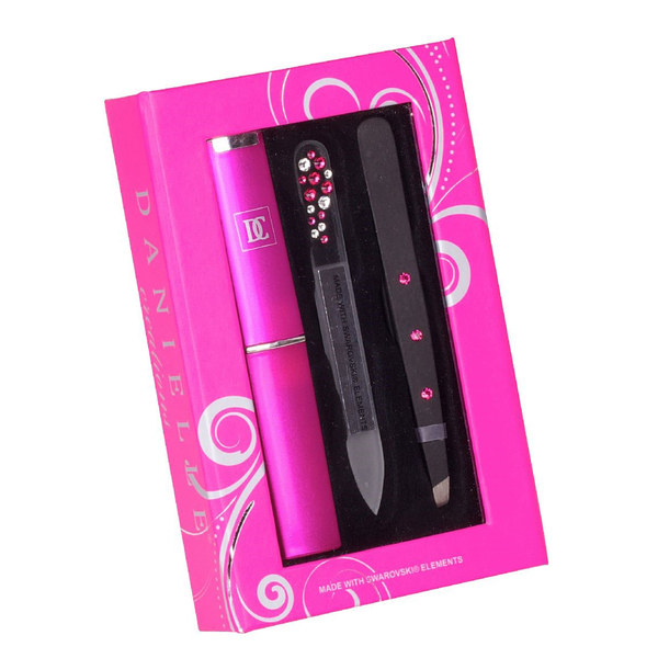 3 Piece Gift Set with  Elements Pink