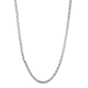 NY Close Out Deal -  Rhodium Overlay Sterling Silver Coryana Chain (Size - 20) with Lobster Clasp, S