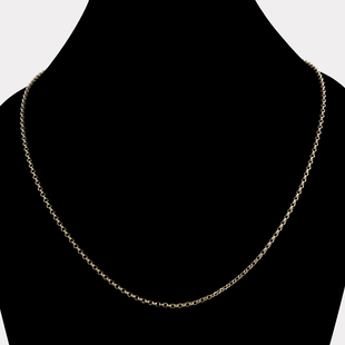 Close Out Deal - 9K Yellow Gold Belcher Necklace (Size - 30) With Lobster Clasp 3.40 Grams
