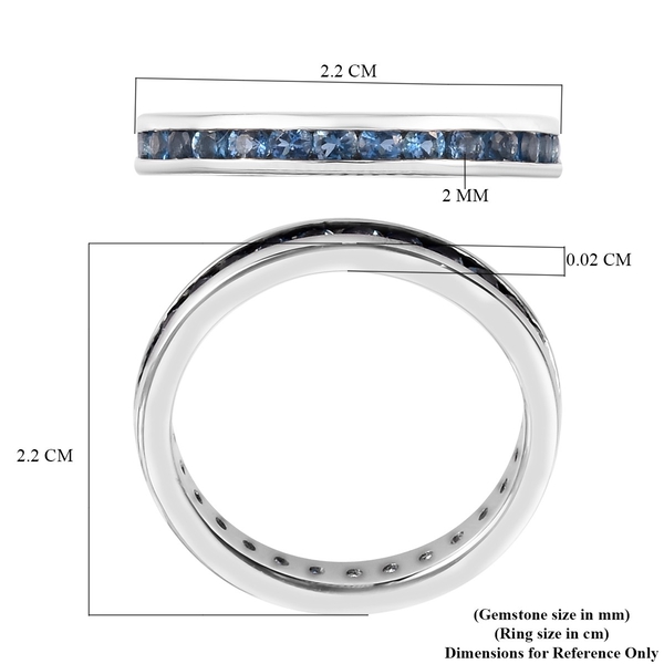 950 Platinum  Santamaria Aquamarine Ring 1.00 ct,  Platinum Wt. 5.25 Gms  1.000  Ct.