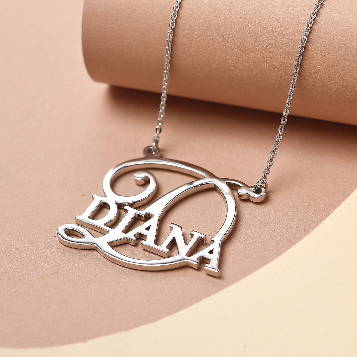 Personalised Alpha Name Pendant 