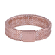 Italian Made - 9K Rose Gold Stretchable Ring (Size Medium) (Size L to P)