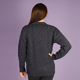 ARAN 100% Pure New Wool Irish Sweater (Size XS) - Navy
