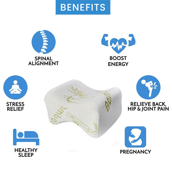 cooling pillow between legs