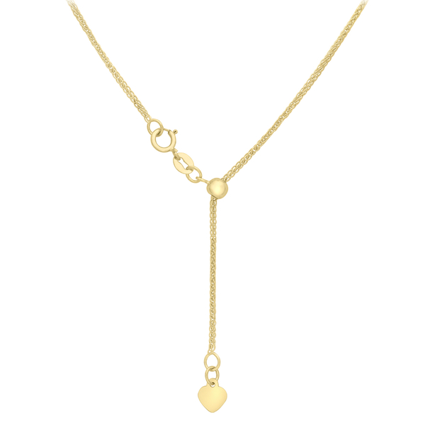 9K Yellow Gold  Necklace,  Gold Wt. 3 Gms