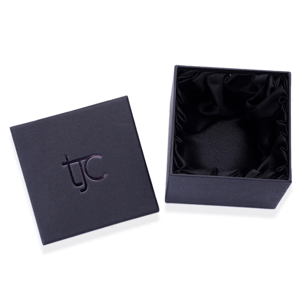 Luxury Black Earrings And Ring Gift Box