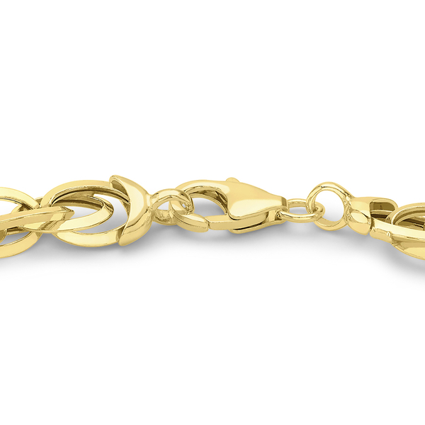 9K Yellow Gold  Bracelet,  Gold Wt. 5.9 Gms