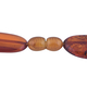 Natural Baltic Amber Beads Necklace (Size 20)