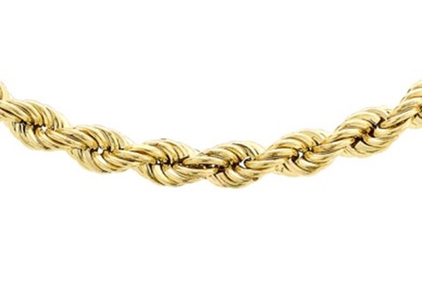 Close Out Deal 9K Y Gold Rope Chain (Size 30), Gold wt 10.60 Gms.