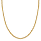 Hatton Garden Close Out Deal- Italian Made 9K Yellow Gold Double Curb Necklace (Size - 20), Gold Wt. 10.20 Gms