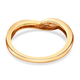 Diamond (Rnd) Ring in 14K Gold Overlay Sterling Silver 0.11 Ct.