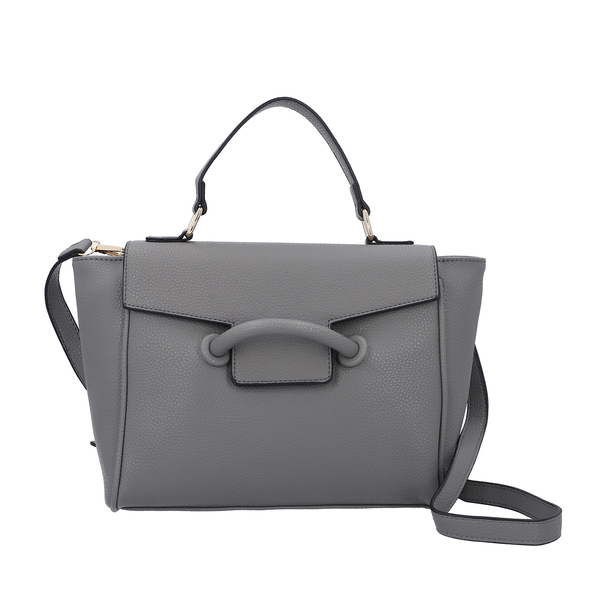 PASSAGE Convertible Bag with Detachable Long Strap - Grey