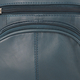 100% Genuine Leather Crossbody Bag with Adjustable Leather Shoulder Strap (Size 23x17 Cm) - Teal
