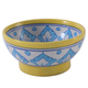 Jaipur Blue - Set of 4 Handprinted Ceramic Bowl