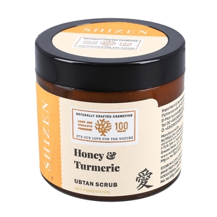 SHIZEN Honey Turmeric Ubtan Anti Pigmentation Face Scrub 100 Gms.