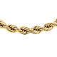 Hatton Garden Close Out Deal- 9K Yellow Gold Rope Necklace (Size - 20) With Lobster Clasp, Gold Wt. 