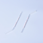 Set of 2 - Rose Quartz and Natural Gem Crystal Drinking Straw with Gift Box (Size 18, 2.9x0.35inch)