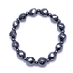 2 Piece Set - Hematite Necklace (Size 20) with Magnetic Lock and Stretchable Bracelet (Size 7.5) 802.000 Ct.