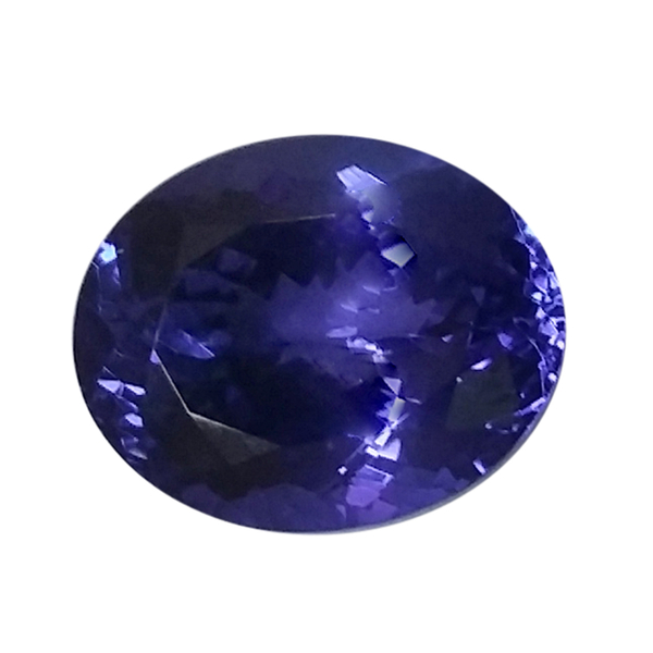 IGI Certified Tanzanite Faceted (Oval 10.96x8.9 3A) 3.480 Cts  (GT12934701)