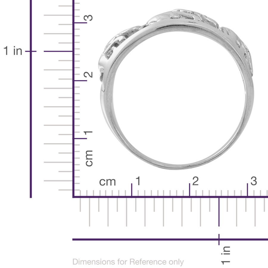 Thai Sterling Silver Elephant Ring, Silver wt 5.23 Gms.