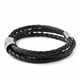 (Size - 7) Bracelet Pure White Stainless Steel  Mix Metal