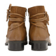 Ravel Marshall Leather Ankle Boots with Suede Details (Size 6) - Tan