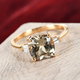 ILIANA 18K Yellow Gold AAAA Turkizite and Diamond (SI/G-H) 2.51 Ct.