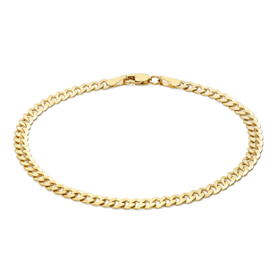9K Yellow Gold  Bracelet,  Gold Wt. 3.8 Gms