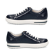 CAPRICE Leather Zipper Detailing Low-top Sneakers (Size 4.5) - Navy Blue