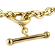 Hatton Garden Close Out - 9K Yellow Gold Belcher Bracelet (Size - 7) With T-Bar Clasp, Gold Wt. 5.30 Gms