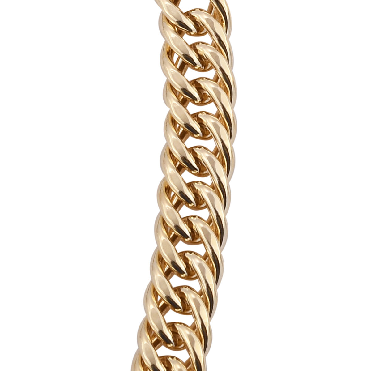 Surabaya Gold Collection - 9K Yellow Gold Curb Necklace (Size 20), Gold wt 29.20 Gms.