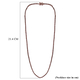 Champagne Diamond Necklace (Size - 20) in Rose Gold Overlay Sterling Silver 3.00 Ct.