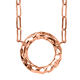 RACHEL GALLEY Allegro Collection - 18K Vermeil Rose Gold Overlay Sterling Silver Circle Paperclip Ne