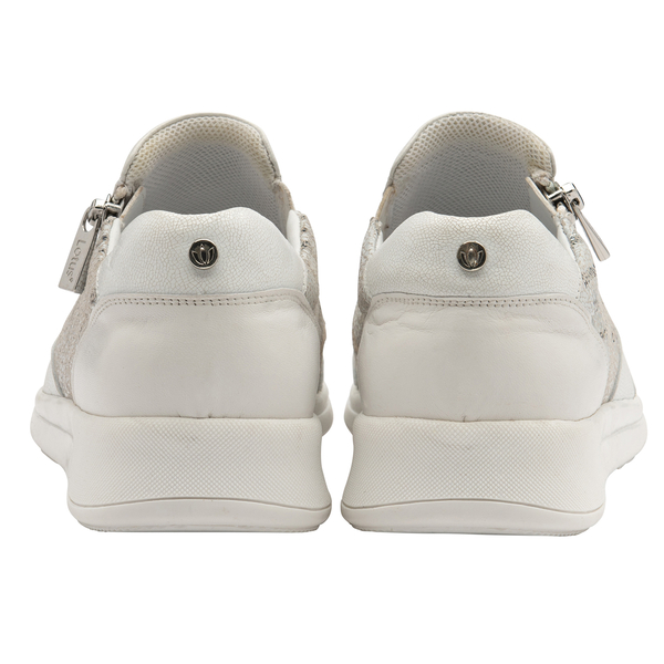 Lotus Sian Leather Trainers - White