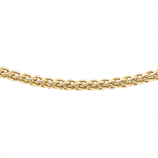 9K Yellow Gold  Chain,  Gold Wt. 2.4 Gms