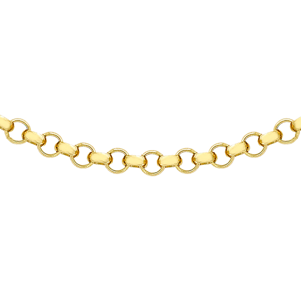Close Out Deal Italian 9K Y Gold Round Belcher Chain (Size 20), Gold Wt 6.90 Gms.