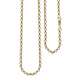 Hatton Garden Close Out Deal - 9K Yellow Gold Belcher Necklace (Size - 22) With Lobster Clasp, Gold 